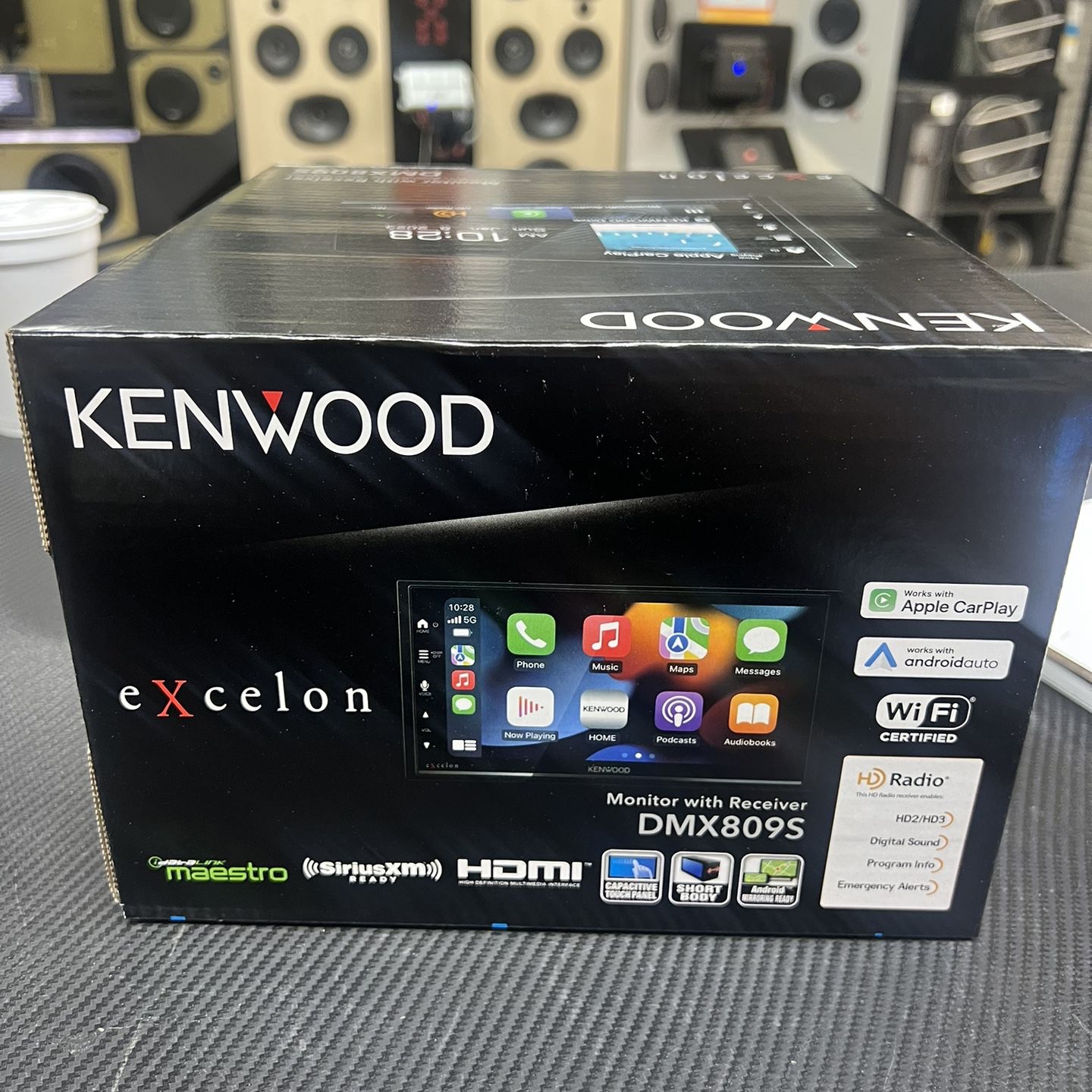 Exclusive finance offer for the Kenwood Exelon top-of-the-line product, available for a limited time with a hundred-day financing option requiring no 