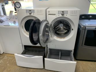Kenmore set washer and dryer gas
