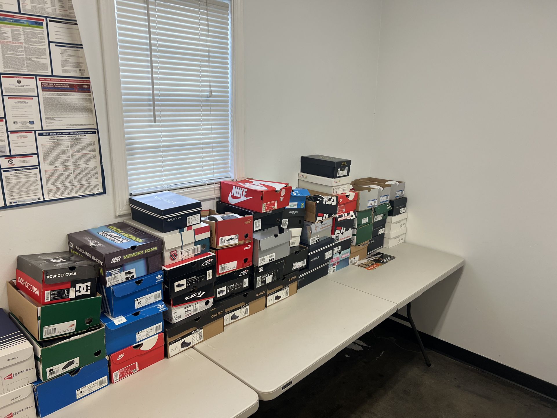 62 New Pairs Shoes 