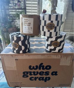 Who Gives A Crap 100% Bamboo Toilet Paper, 16 Rolls, 3 Ply, 330 Sheets, Long, Strong & Soft Toilet Tissue, Sustainable, Biodegradable, Renewable, Tree