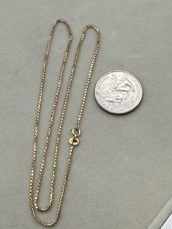 14k Box Chain