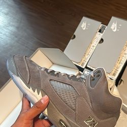 Jordan 5 wolf grey