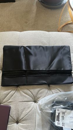 Unused Black Satin Table Napkins – Excellent Condition