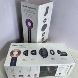 Pink And Blue Dyson Supersonic 