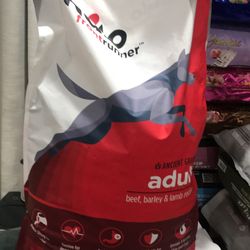 Pet dog food beef barley lamb recipe 25 lbs