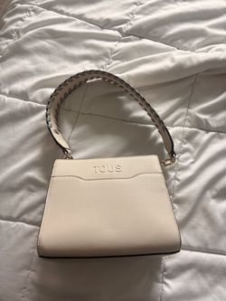 TOUS Cream Structured Mini Handbag