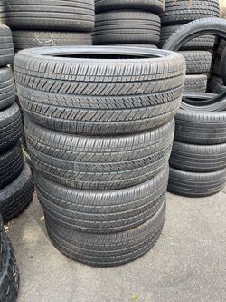 285/40R24 Bridgestone 285/40/24 set of used tires in great condition 500$ for 4 tire plus tax. Installation available but not included. Wheel alignme