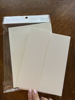 Trifold Blank Invitations 