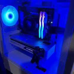 custom built gaming pc with a rtx 3070 vision oc, mid range build.