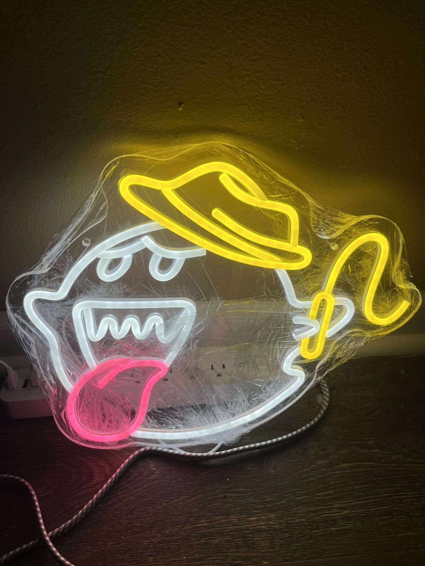 Cowboy Boo Neon Sign