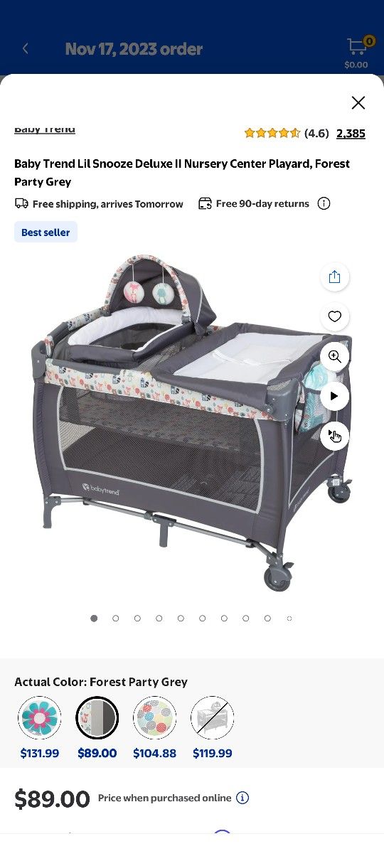 Baby Crib Unisex