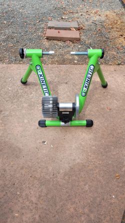 Bike trainer.