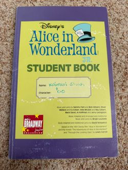 Disney's Alice in Wonderland Jr.  Musical Book