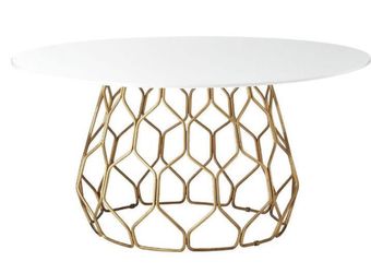 Cb2 Circuit Honeycomb Dining Table - Gorgeous