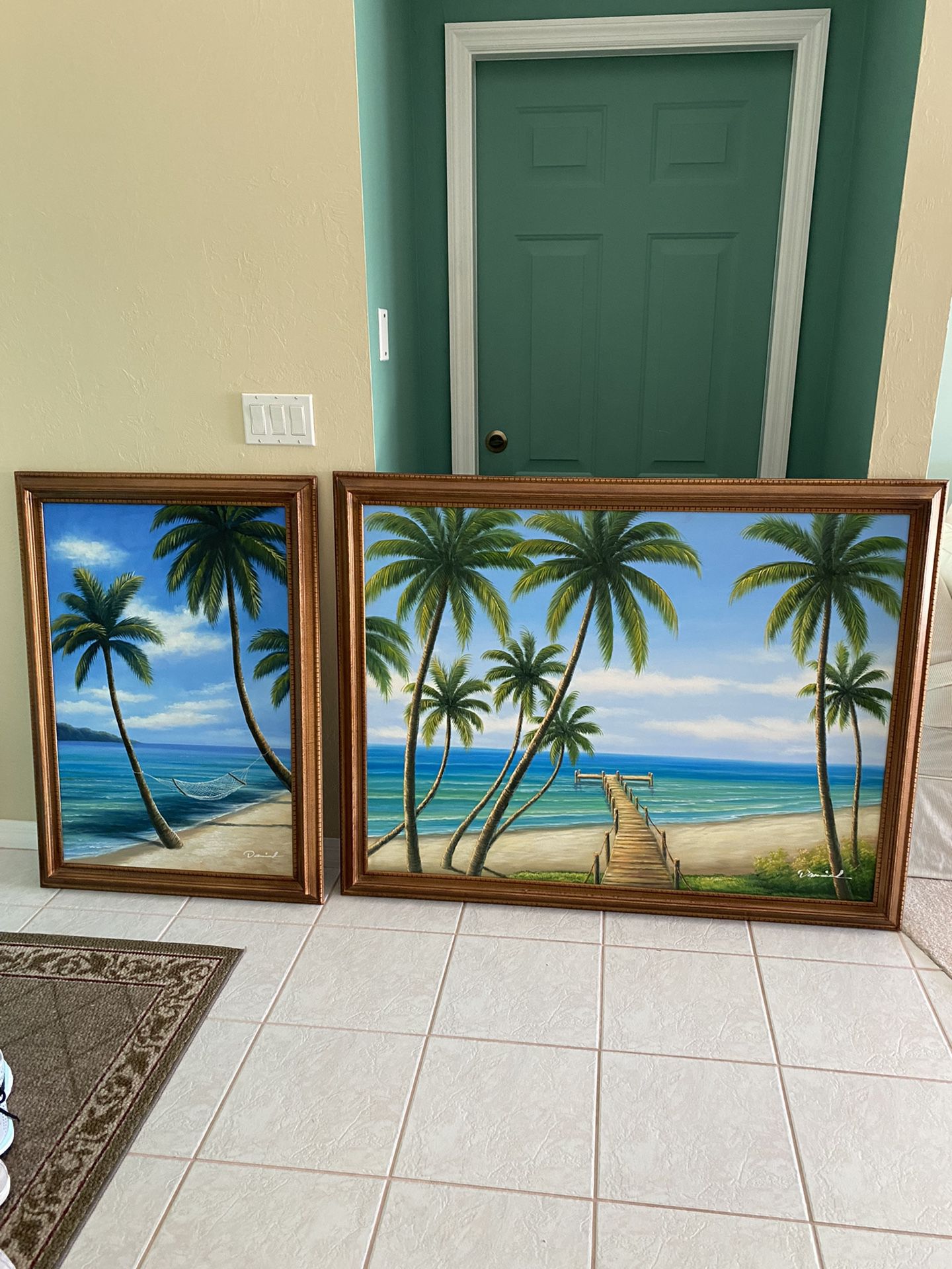 Canvas Tropical Paintings