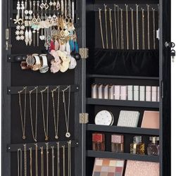 Jewelry Mirror Cabinet Organizer 