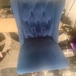 Blue Accent Chair