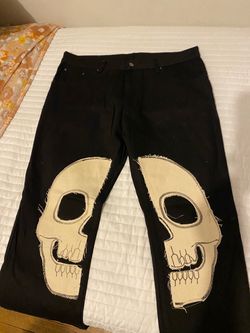 Mnml skull jeans