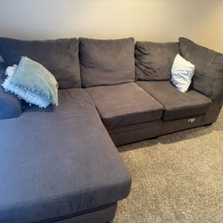 Super Comfy Dark Gray Sectional