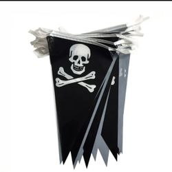 NEW - Pirate Pendant Flag for Party Halloween 