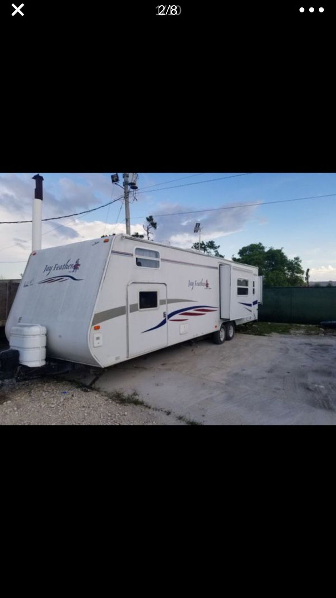 Jay feather 2 room travel trailer