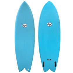 5'10" Alton Surfboards "Fish" - Lightly-Used Epoxy Fish Surfboard