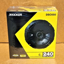 DS Series Car Speakers 6.5" 2-Way Coaxial Speaker System 240 Watts DSC650 🚨 Payment Options Available 🚨 No Credit Needed 🚨 
