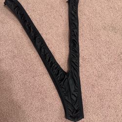 New One Size Black Sling Shot Bodysuit Swimsuit Lingerie 
