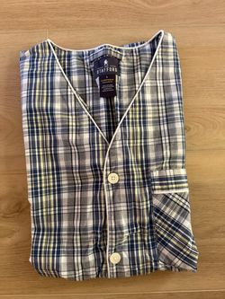 Stafford Men's Plaid Pajama Set