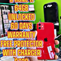 Iphone 11 64GB 💥Crazy DEAL💥 $320 FiRM PRiCE 🔐 Ready to USE. Unlocked.