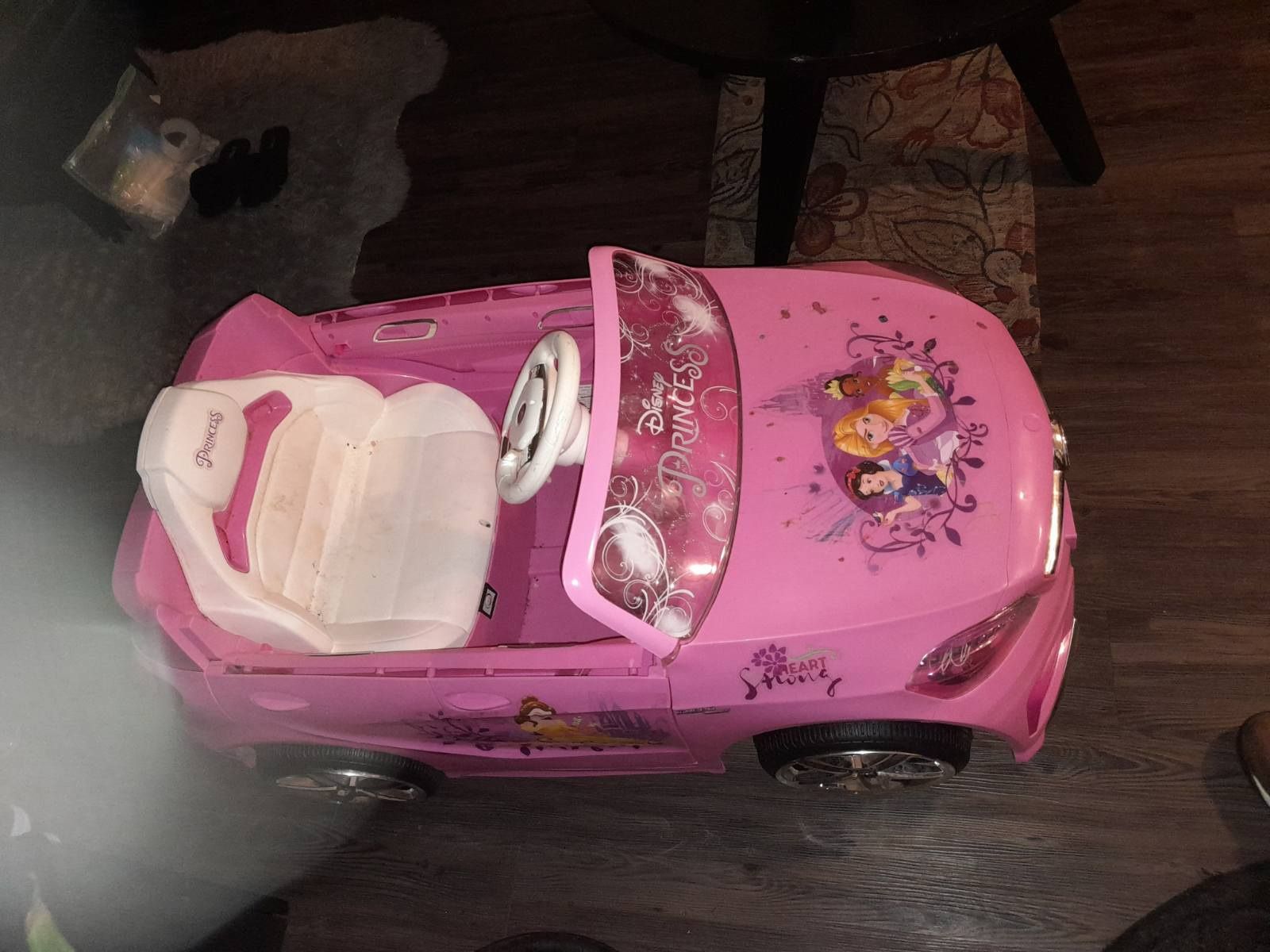 Disney Princess Mercedes 6V Pink Ride On Car