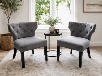 Gray chairs