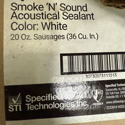 Smoke And Sound Acoustical Caulk 