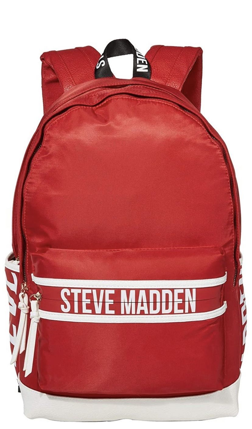 Steve And Madden Backpack Red