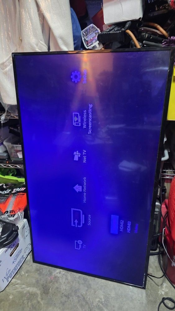Philips 55-inch TV no remote