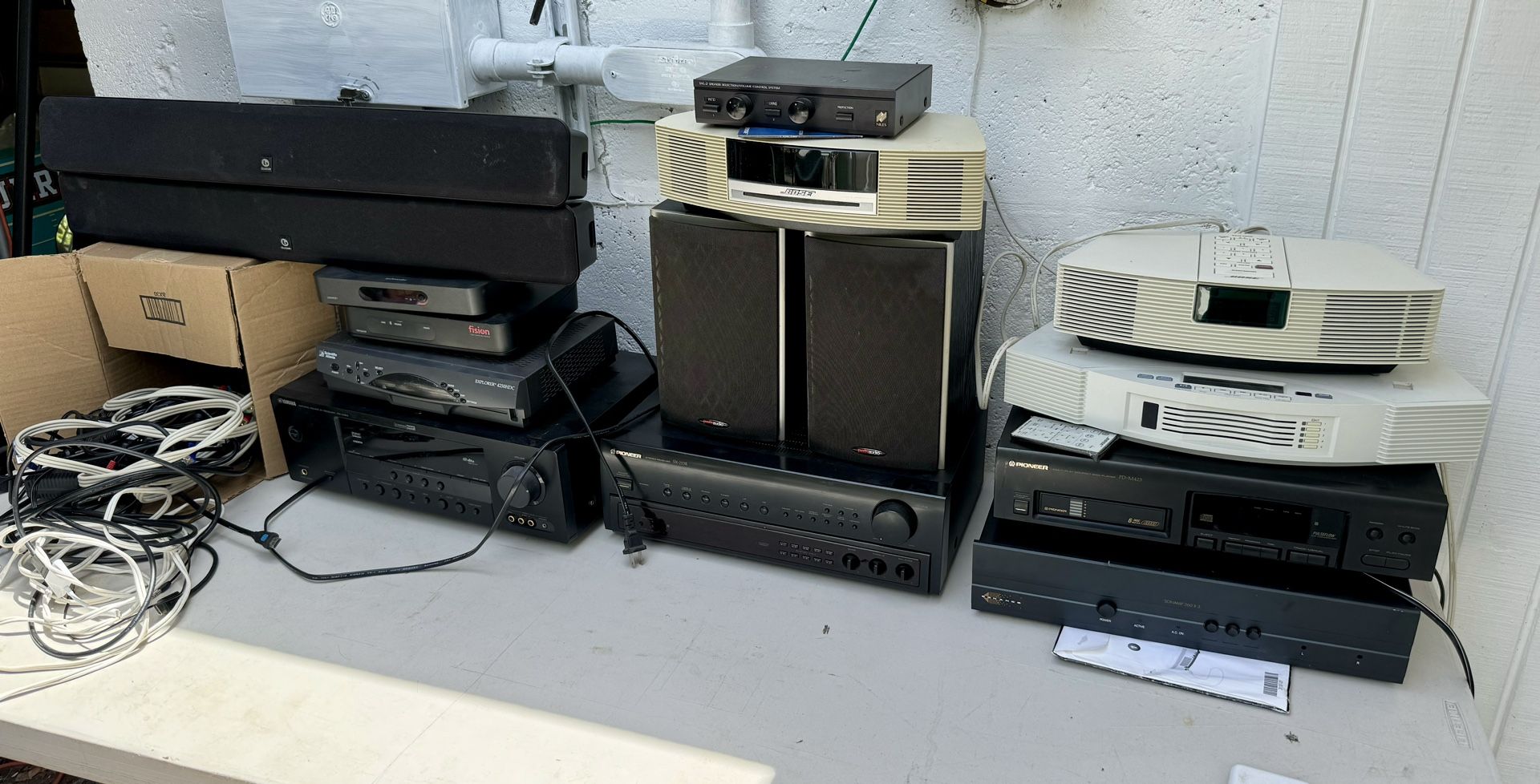 Estate Stereo Stuff Bose Boston Atlanta Pioneer Etc $350