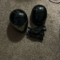 Helmets And Gloves