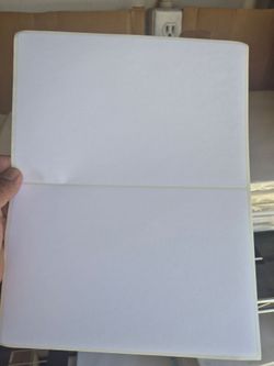 Half sheet label 100 s pack