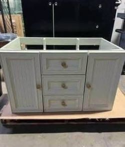 New Assembled Wall Mounted Floating 30” Bathroom Vanity Without Sink with 3 Drawers and 2 doors
