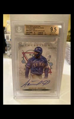 2022 Topps Inception Rookie and Emerging Stars Auto Adolis Garcia #BRES-AG /299