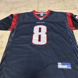 Houston Texans #8 Jersey Stitched Carr 