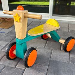 Wooden Toddler bike Smooth Rider