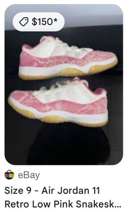 Wmns Air Jordan 11 Retro Low 'Pink Snakeskin'
