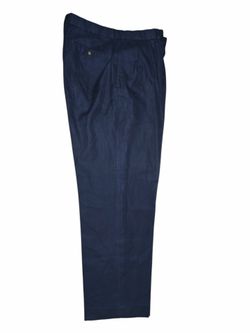 Polo Golf Men's Navy Pleated Chino Pants