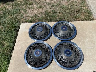 Hubcaps, rims and tires