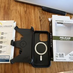 iPhone 16 Pro Pelican Case With Screen Protector 