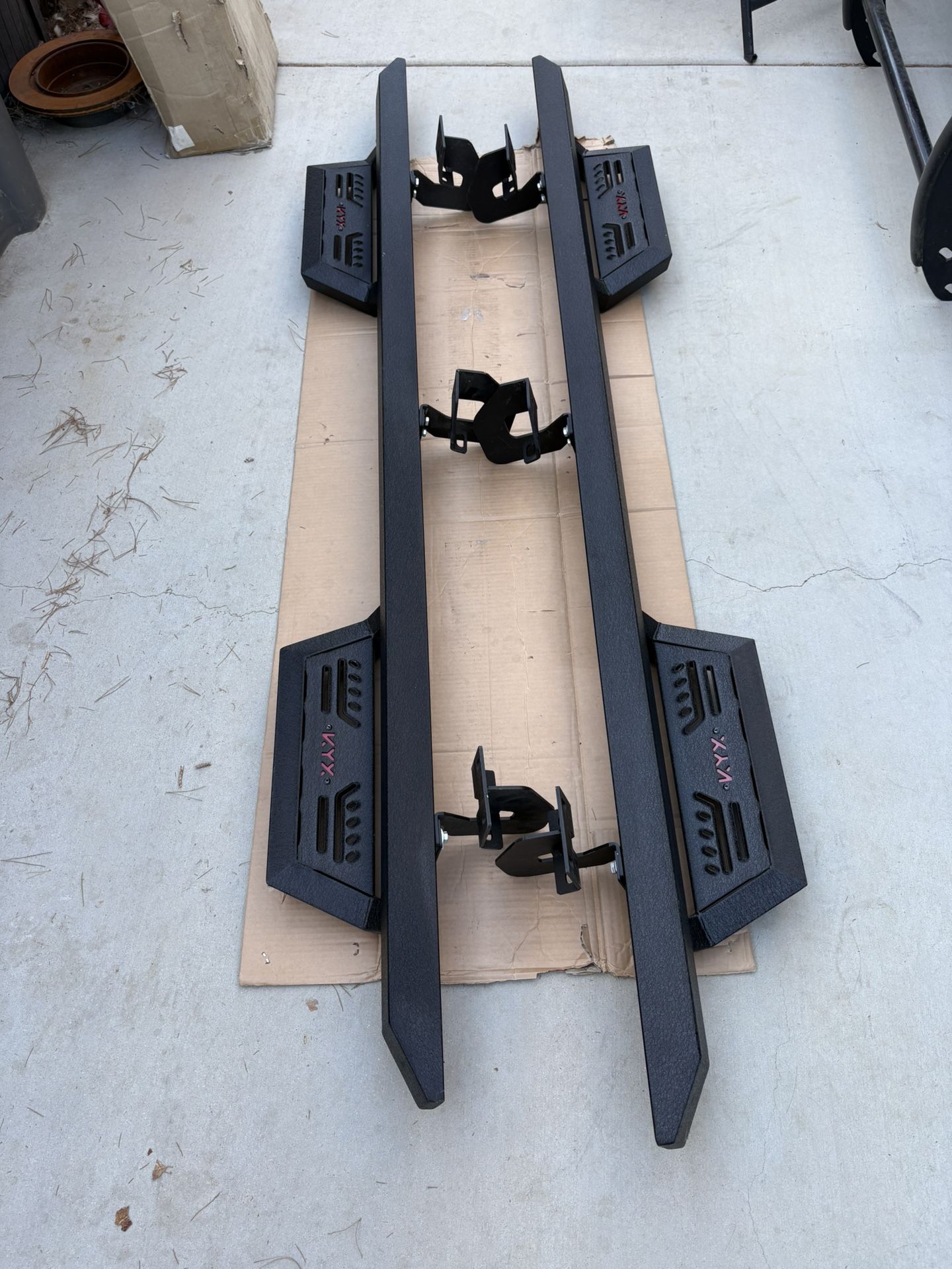 04-14 Ford F-150 Super Crew Cab Heavy Duty Side Steps/Estribos