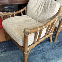 Vintage McGuire Wooden Chairs