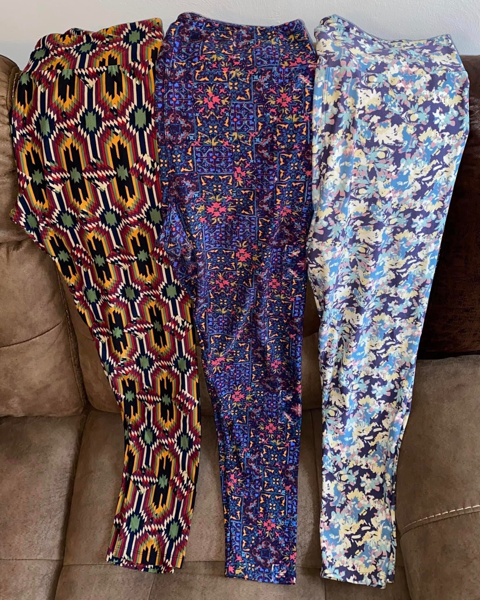 LuLaRoe leggings Size Tall & Curvy