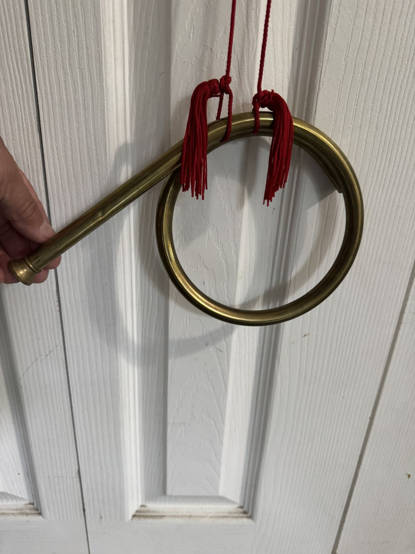 BRASS: Horn Decoration, Vintage
